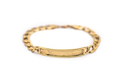 14k Yellow Gold 7-Inch Bracelet