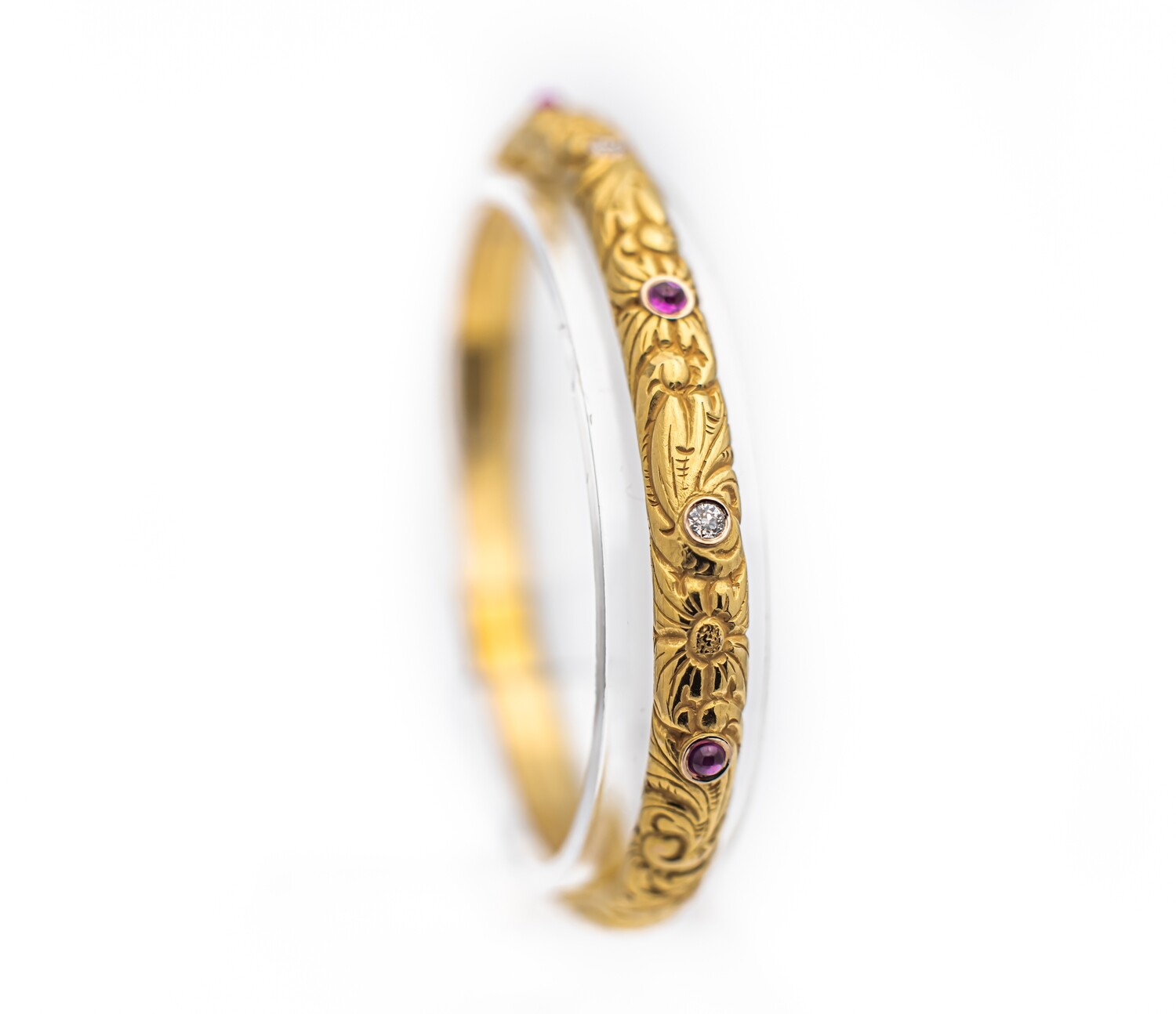 Gemstone and Diamond Bracelet