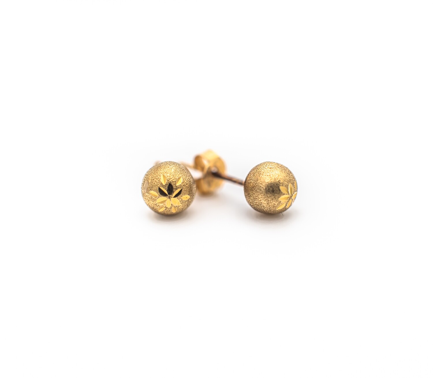 18k Gold Earrings
