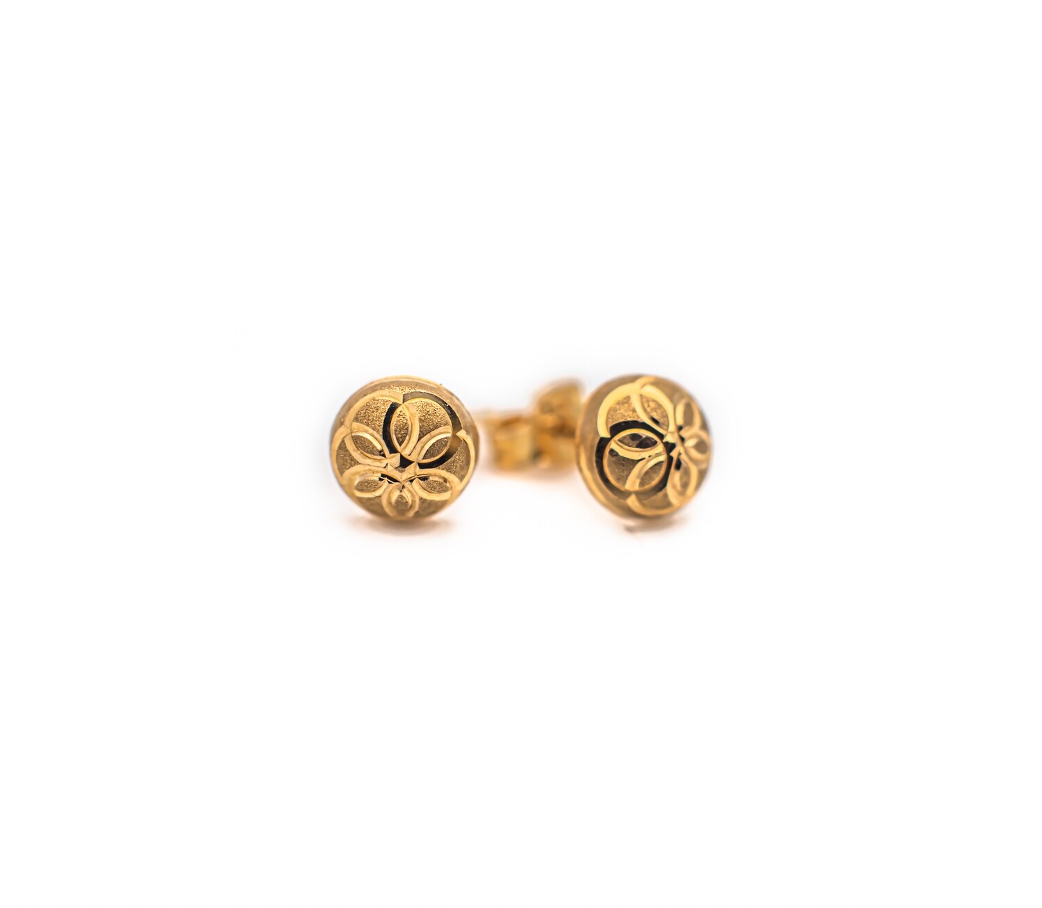 21k Gold Earrings