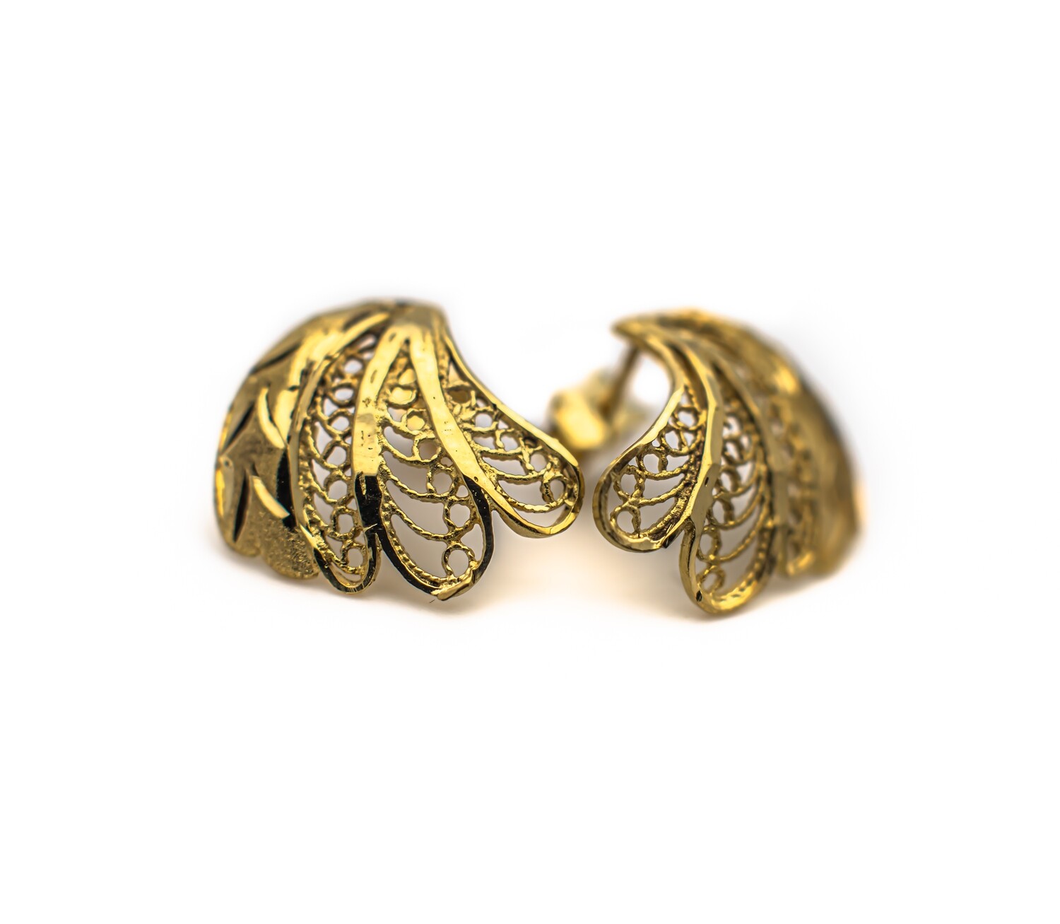 18k Gold Earrings