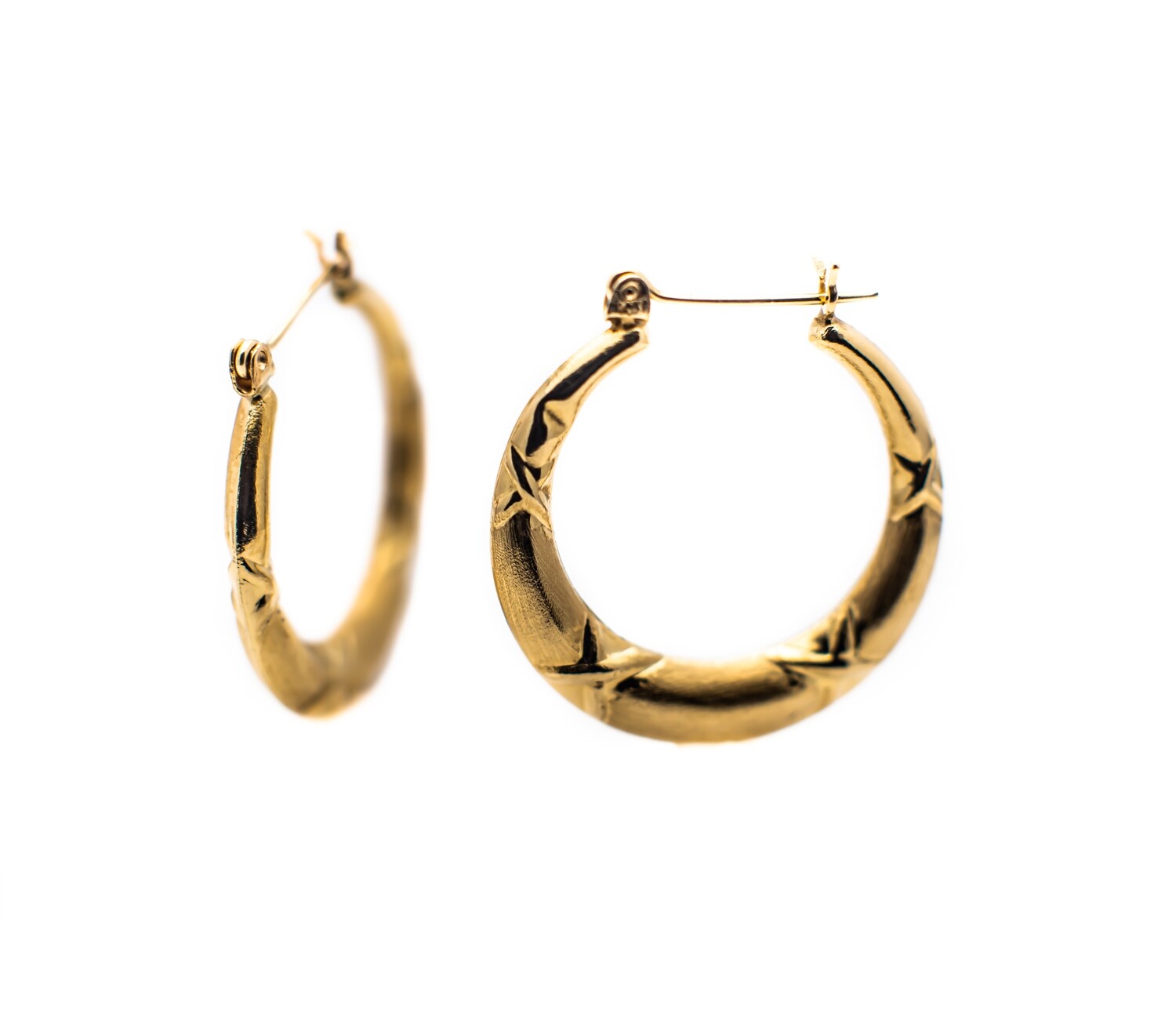 Classic Gold Earrings