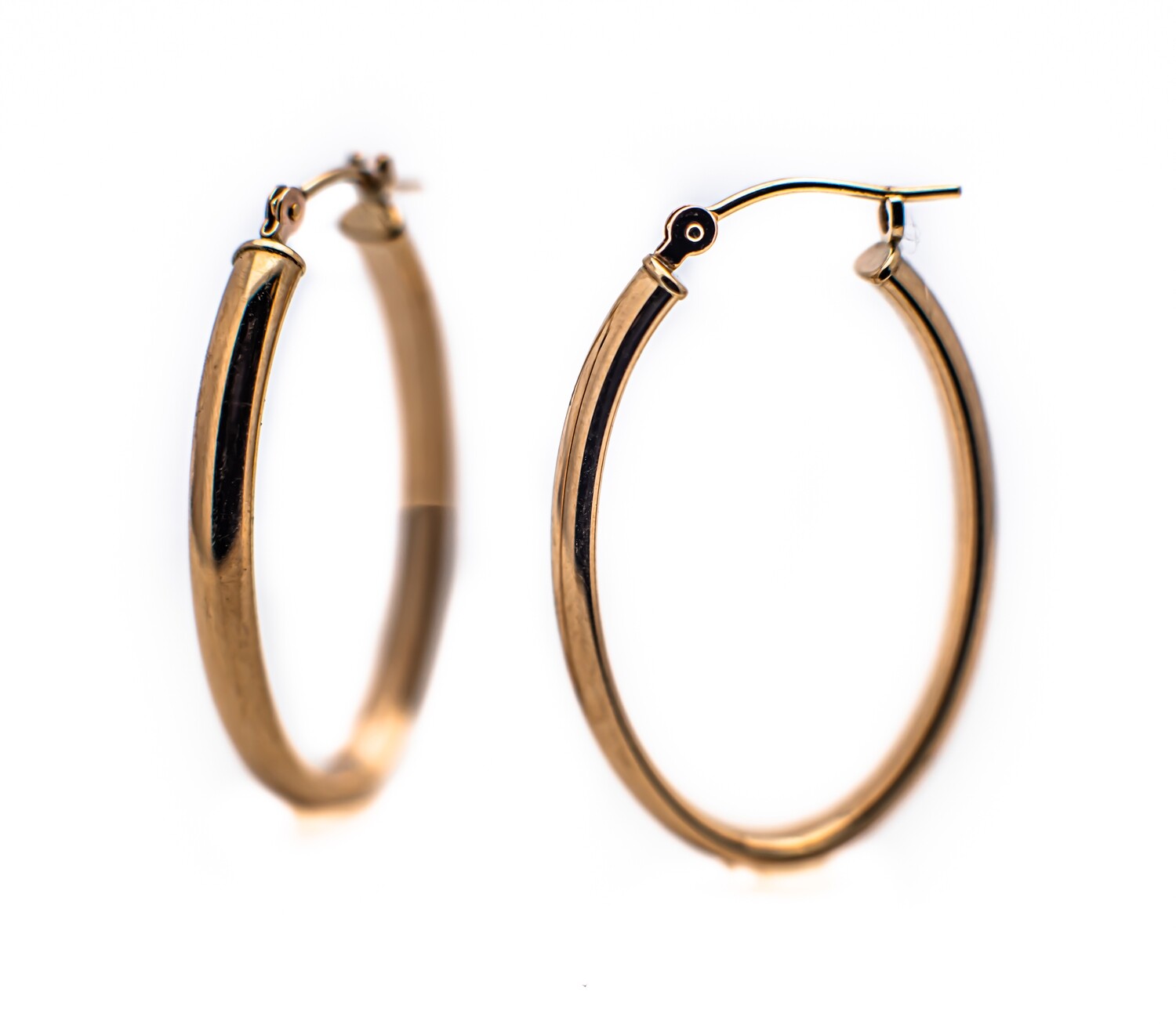 Simple Gold Earrings