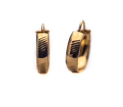 18k Gold Earrings