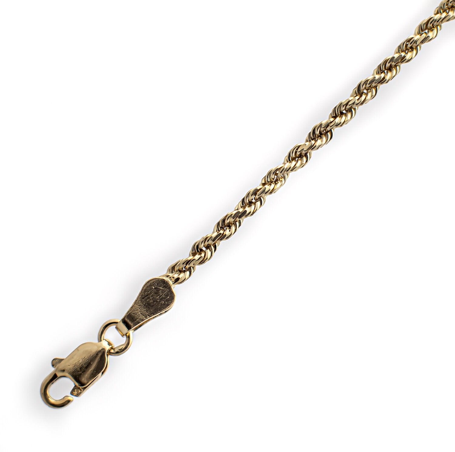 14K Yellow Gold Rope Chain