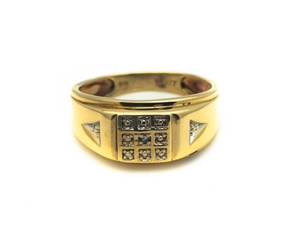 10k Gold Ring with Diamond