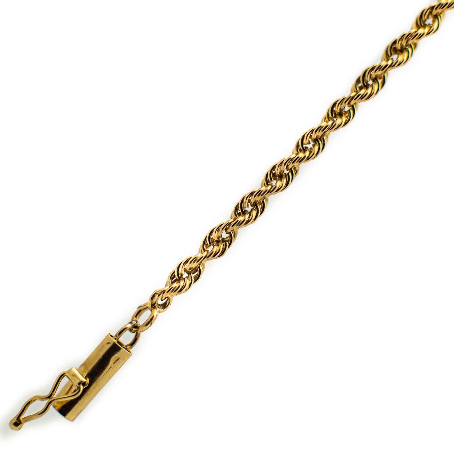14K Yellow Gold Rope Chain