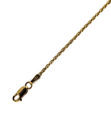 18K Yellow Gold Rope Chain