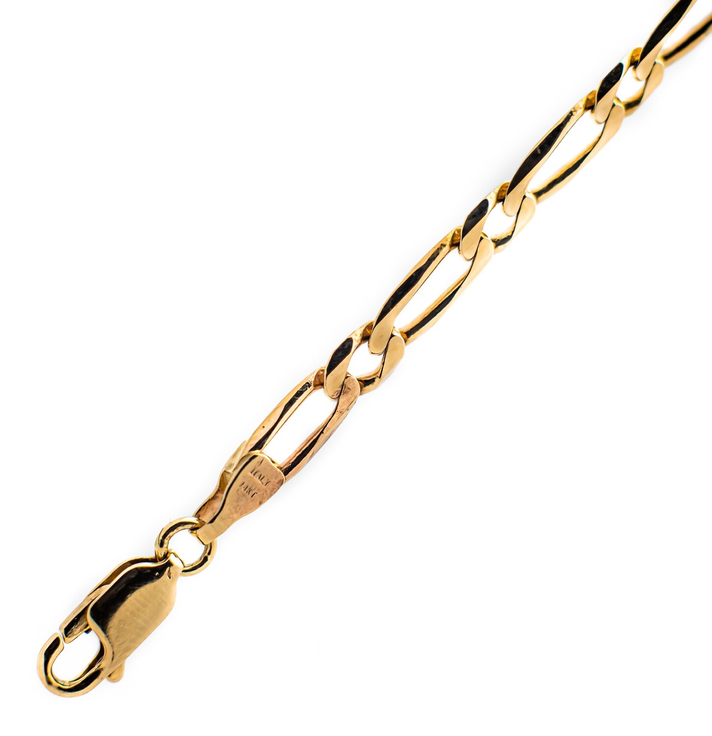 14k Yellow Gold Figaro Chain 19-Inch