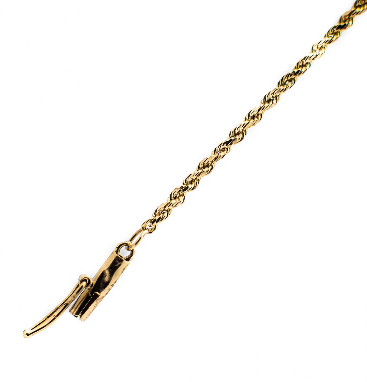 14K Yellow Gold Rope Chain