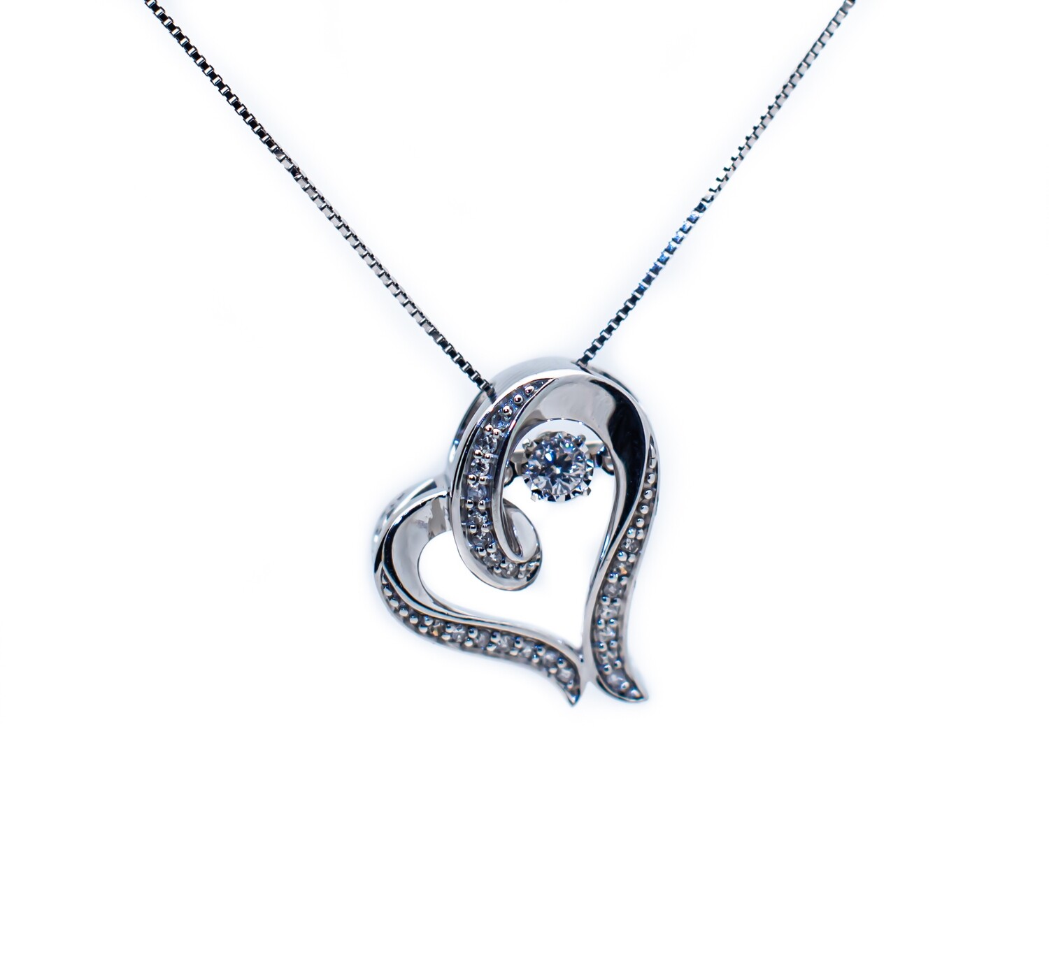 10k Gold Chain and Diamond Pendant