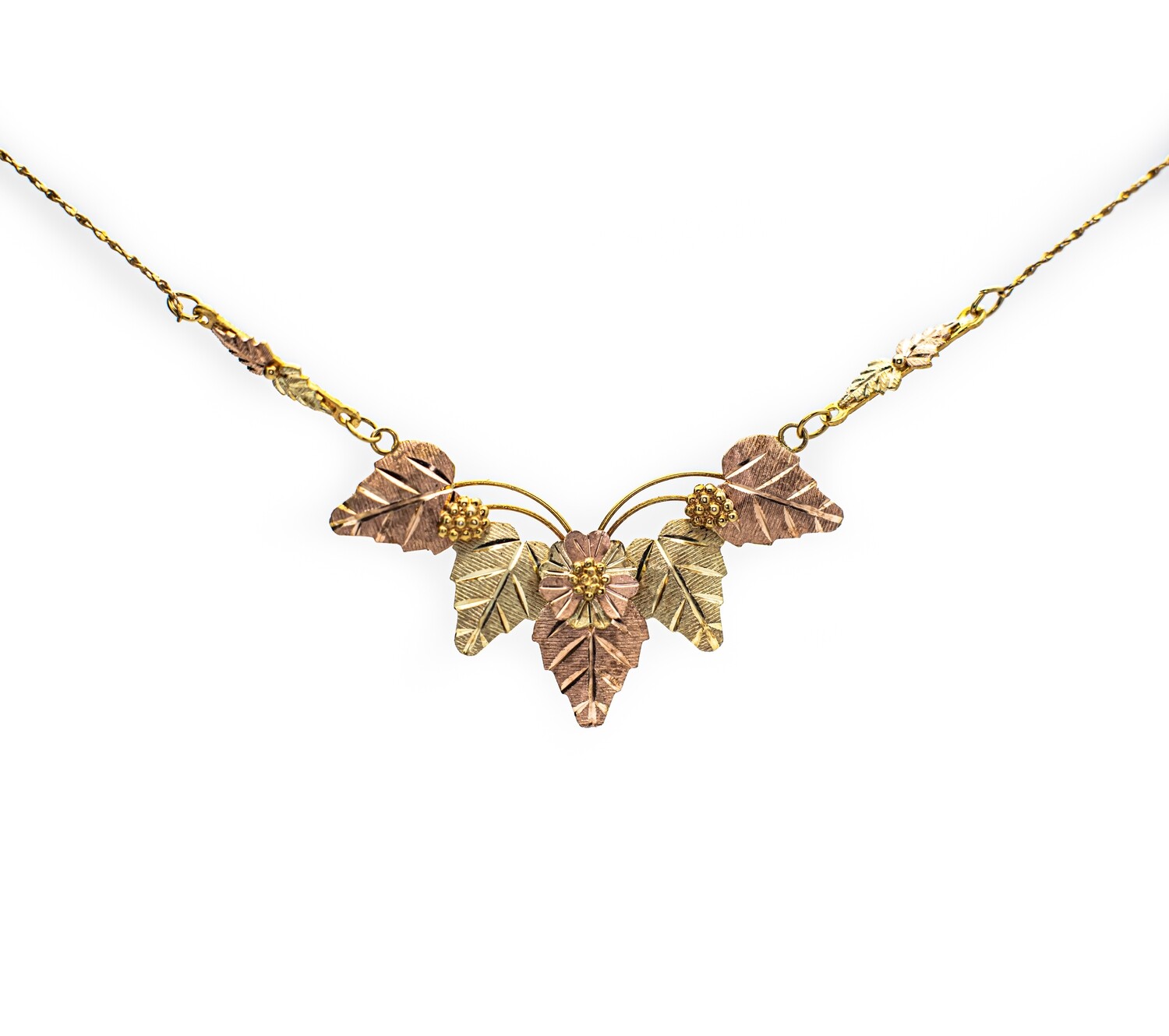 Gold plated chain + 14k Gold Pendant