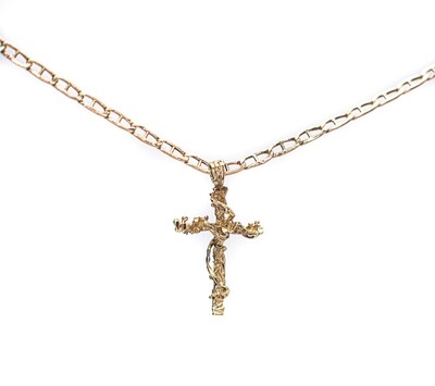 Gold Cross Necklace