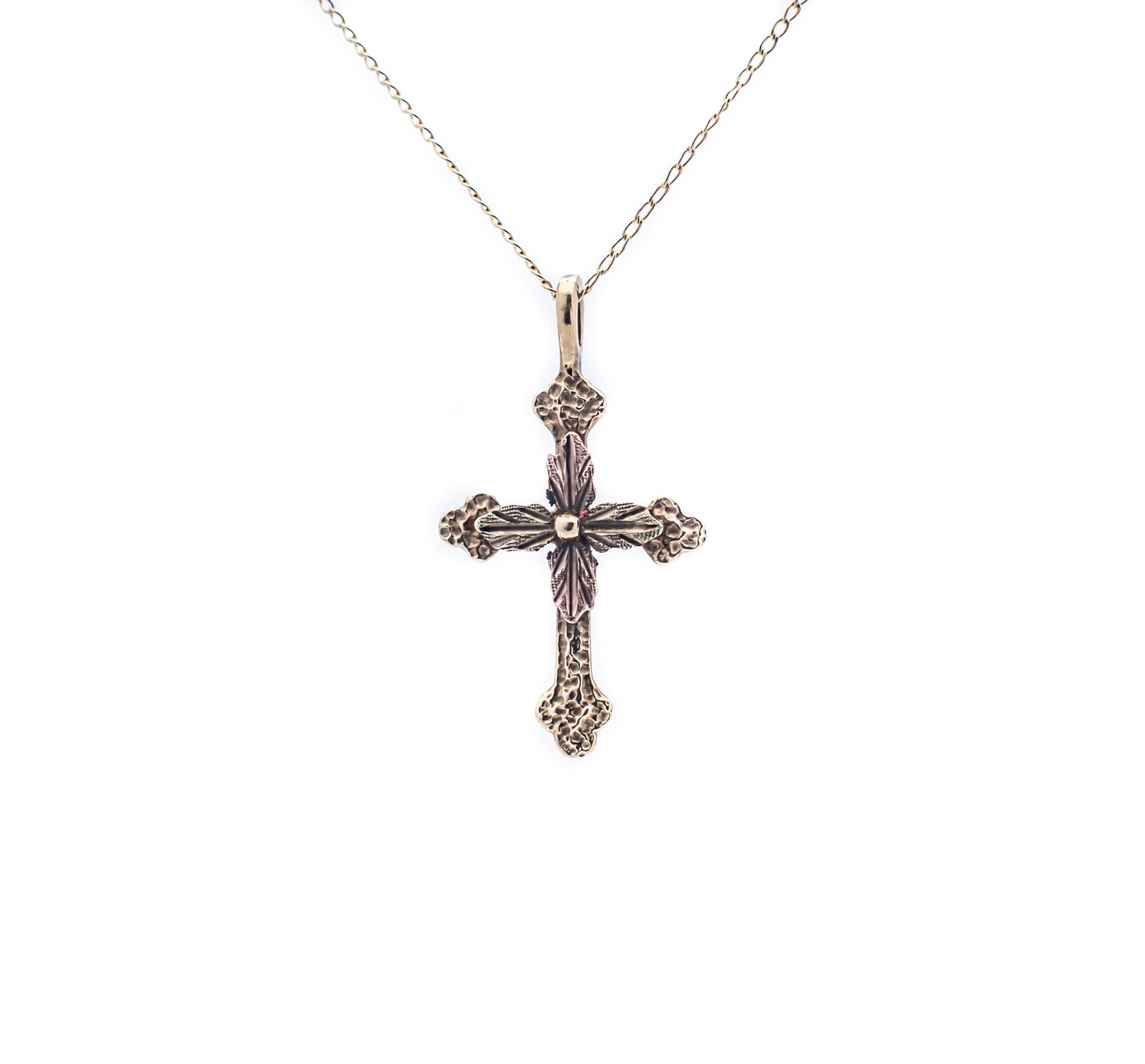 10k Gold Cross.