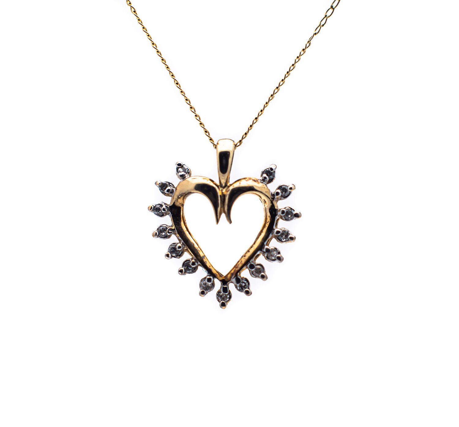 Diamond Heart Pendant