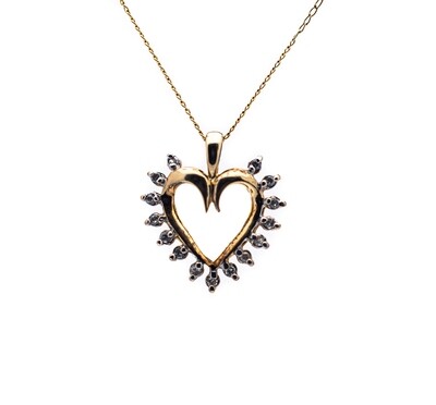 Diamond Heart Pendant