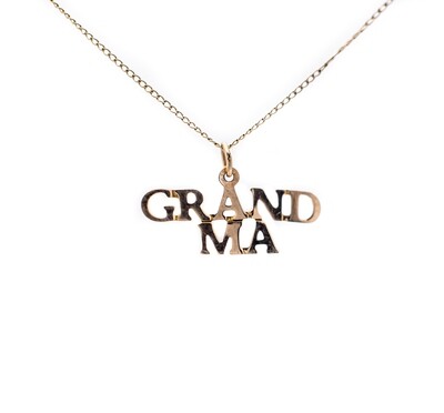 14k Gold Pendant