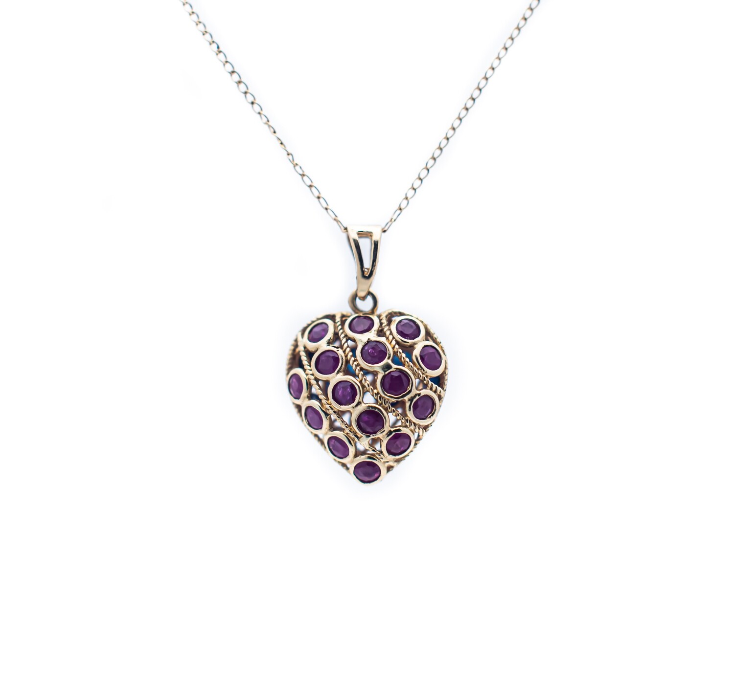 Heart Gemstone Pendant