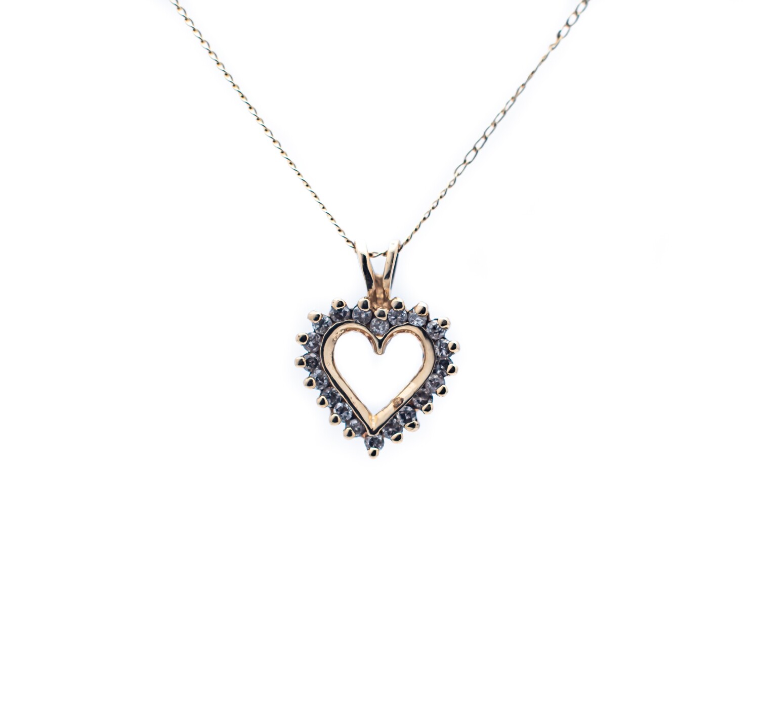 Diamond Heart Pendant