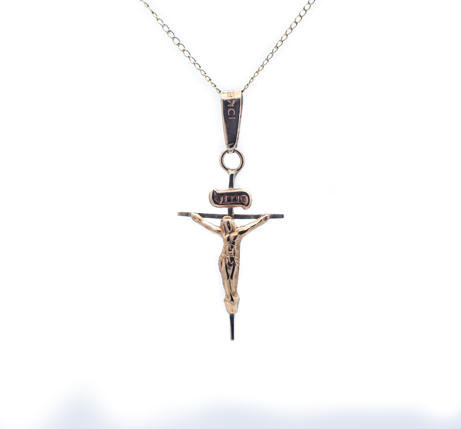 10k Gold Cross.
