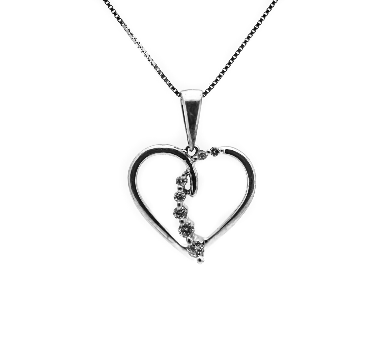 Heart Diamond Pendant
