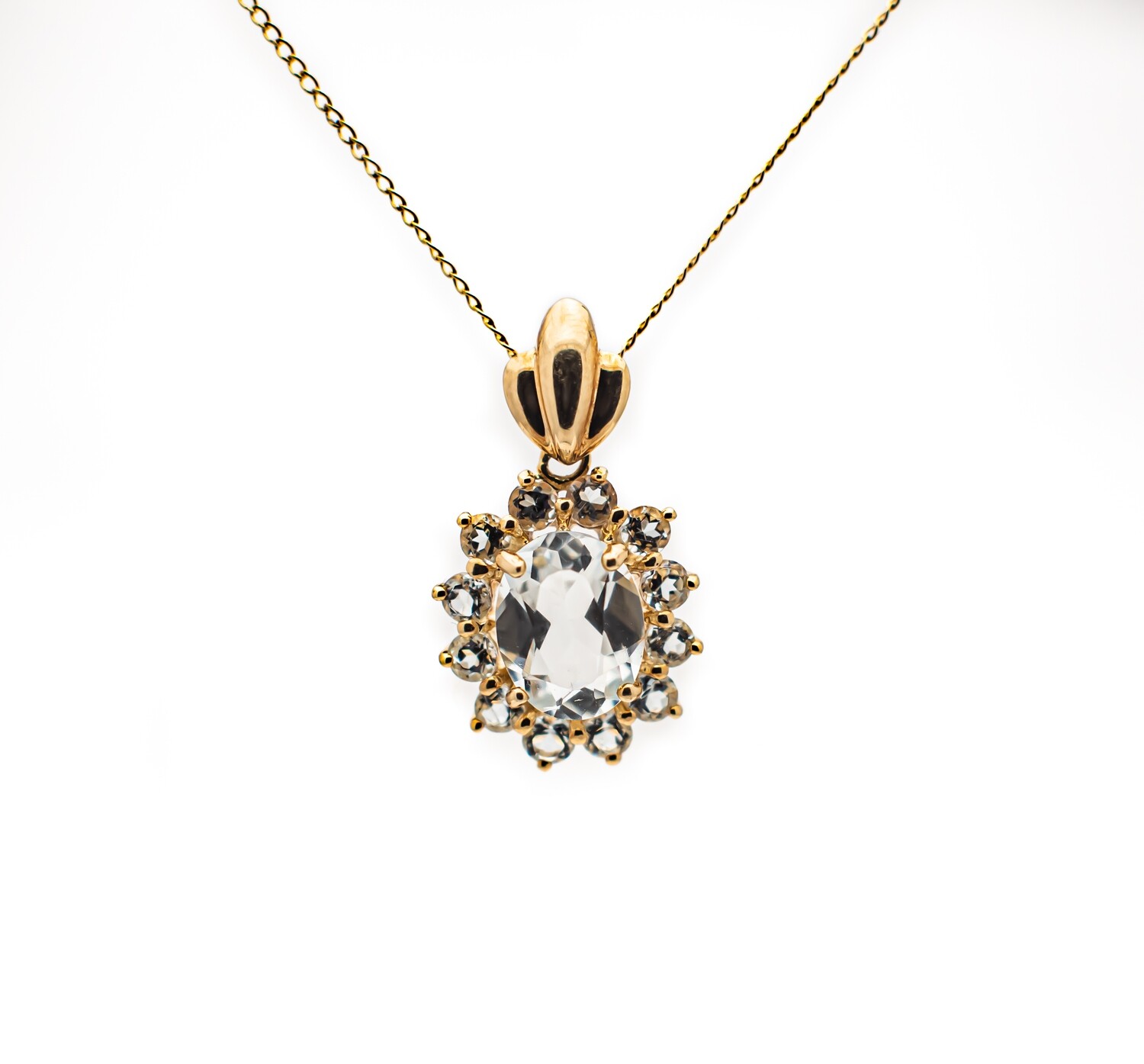 Elegant CZ Pendant