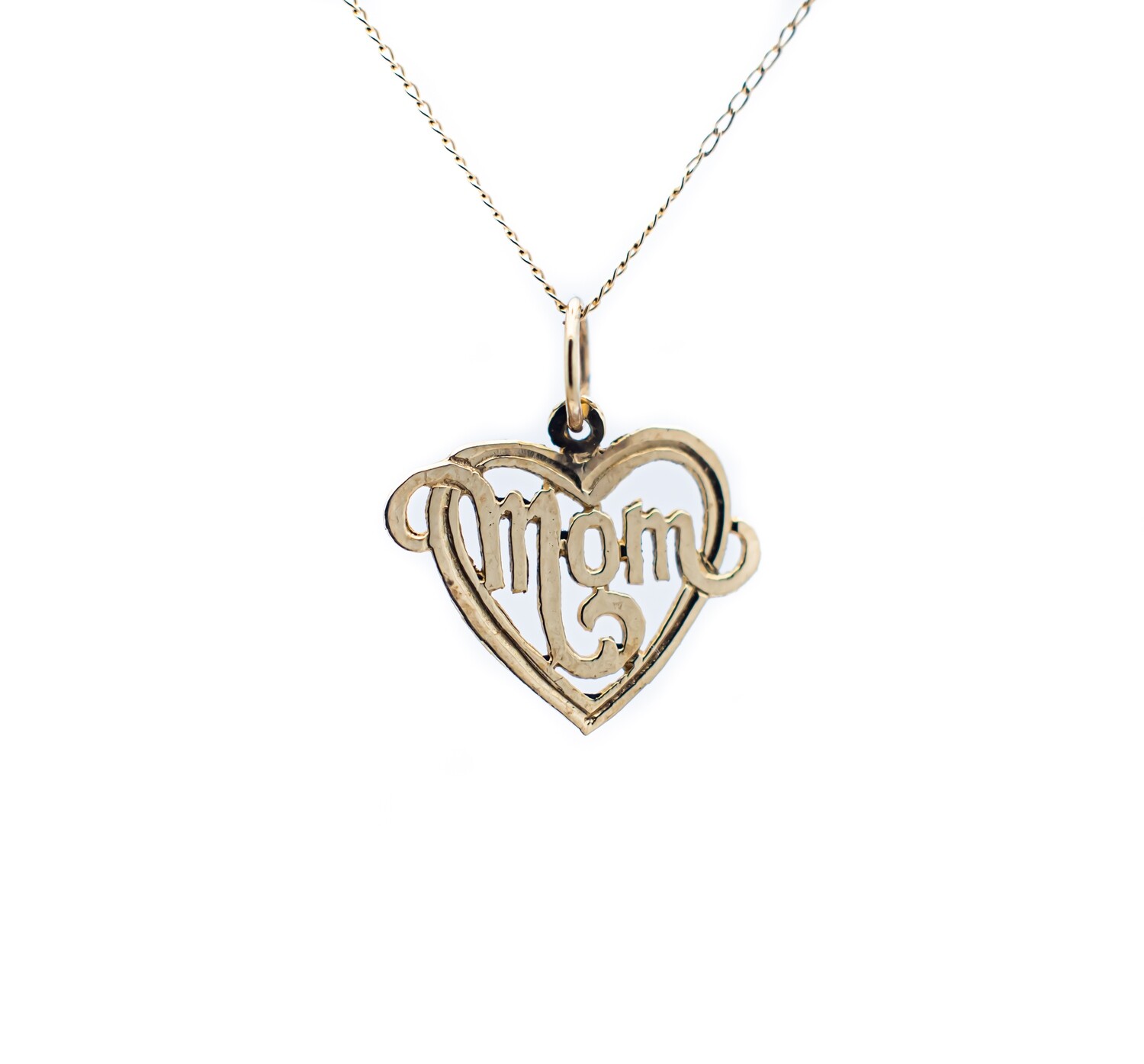 14k Gold Heart Pendant