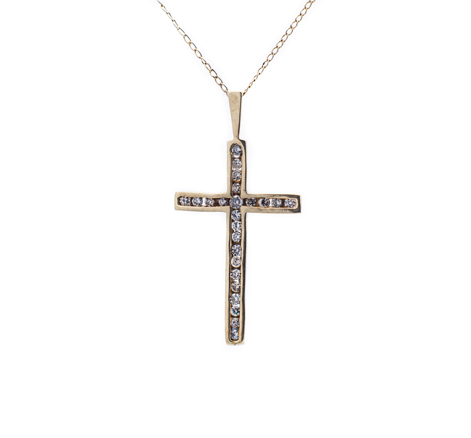 Diamond Cross Pendant