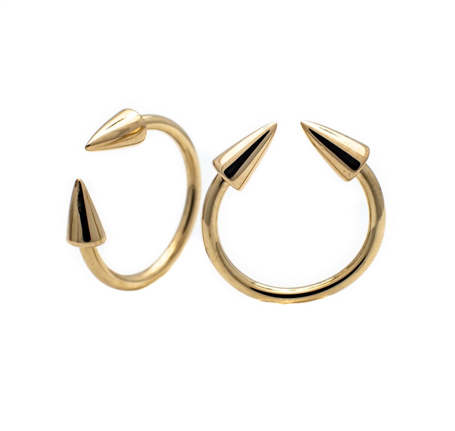 14k Gold Piercing rings