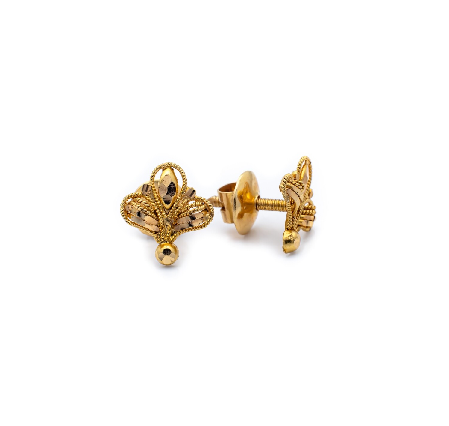 18k Gold Earrings