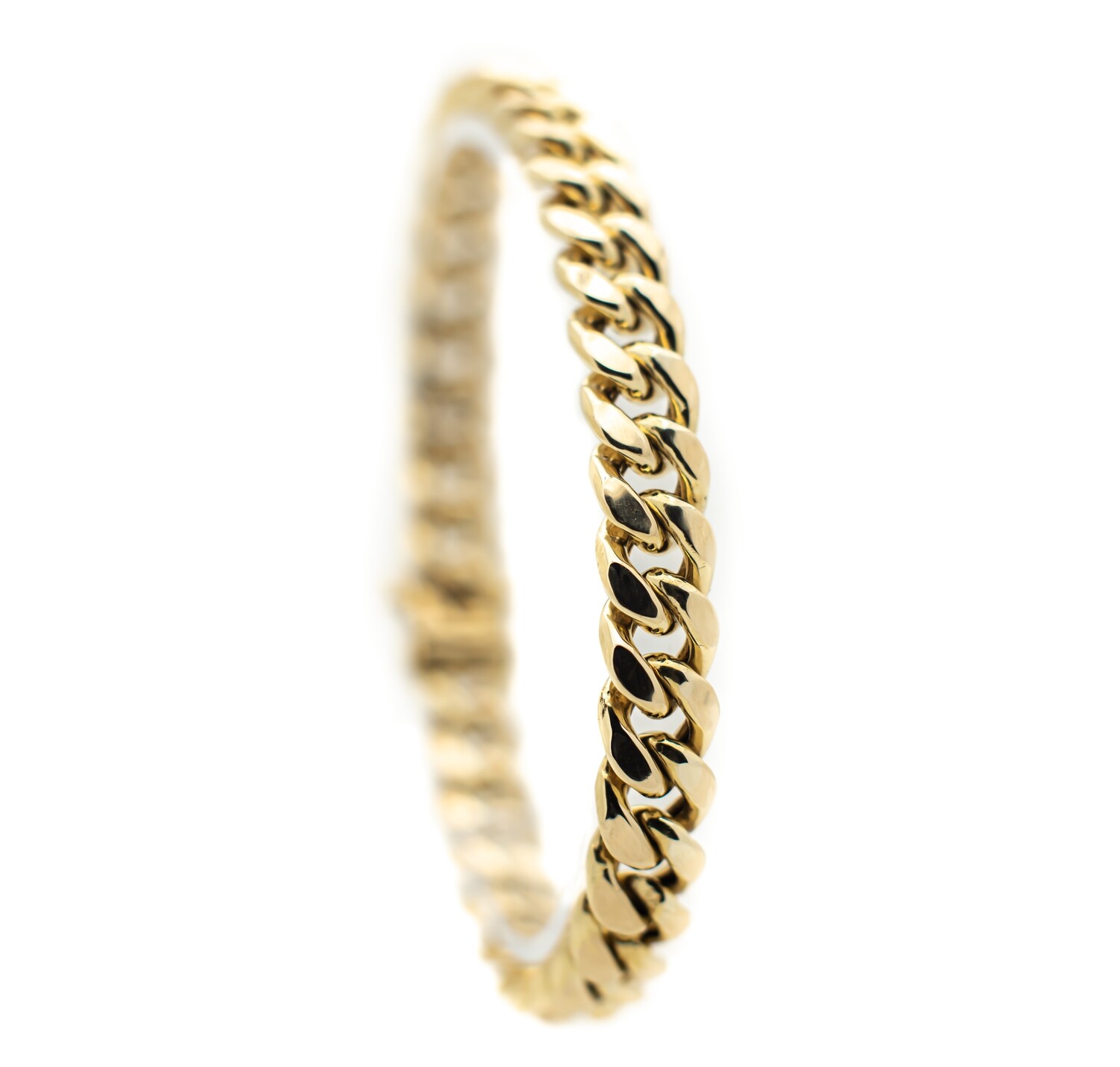 10k Gold 9.4mm Bracelet