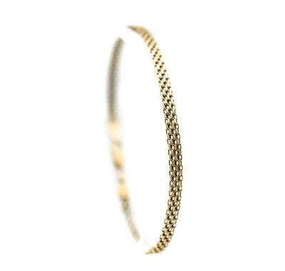 14K Yellow Gold Bismark-Link Bracelet