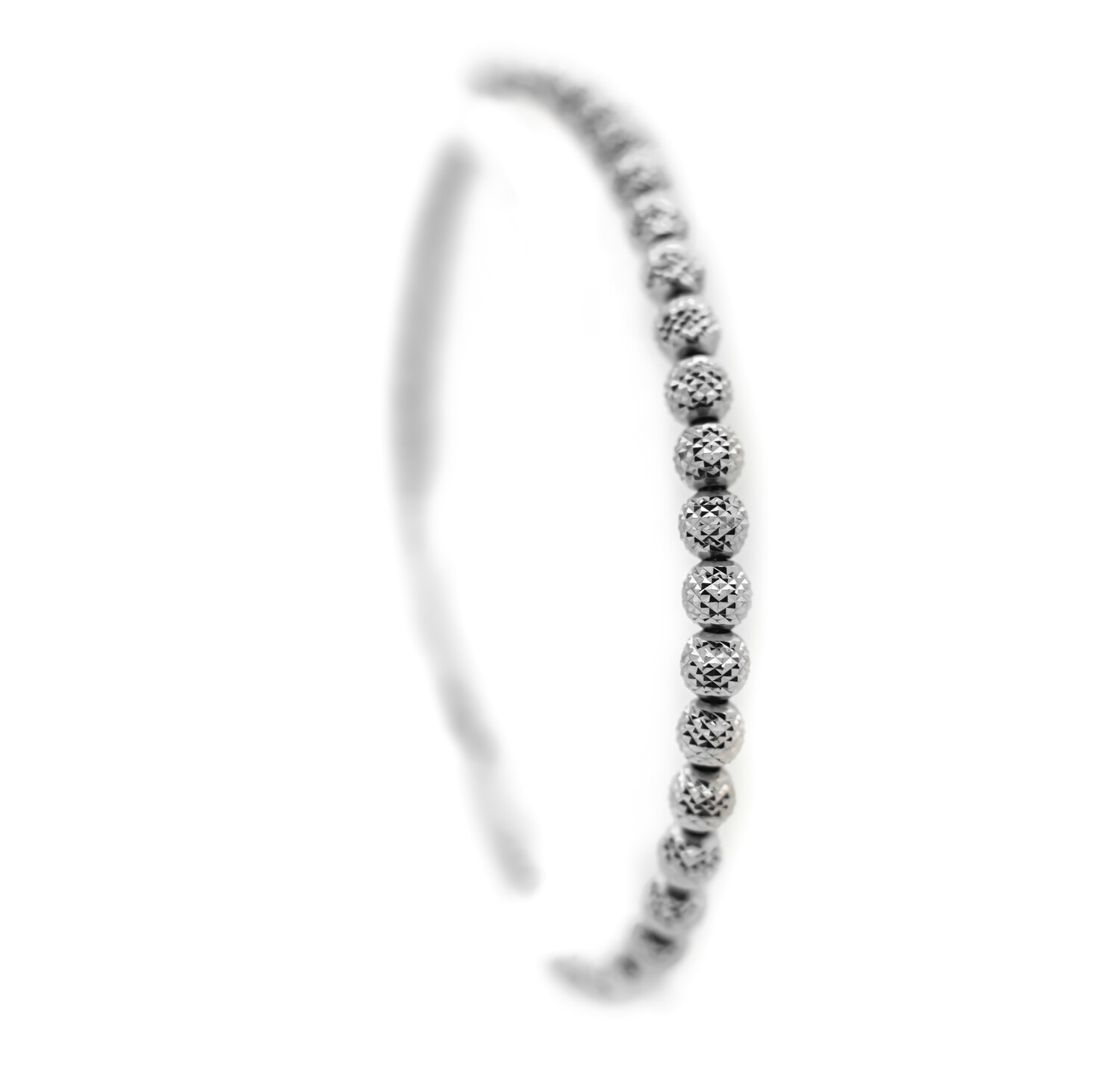10K White Gold Bracelet