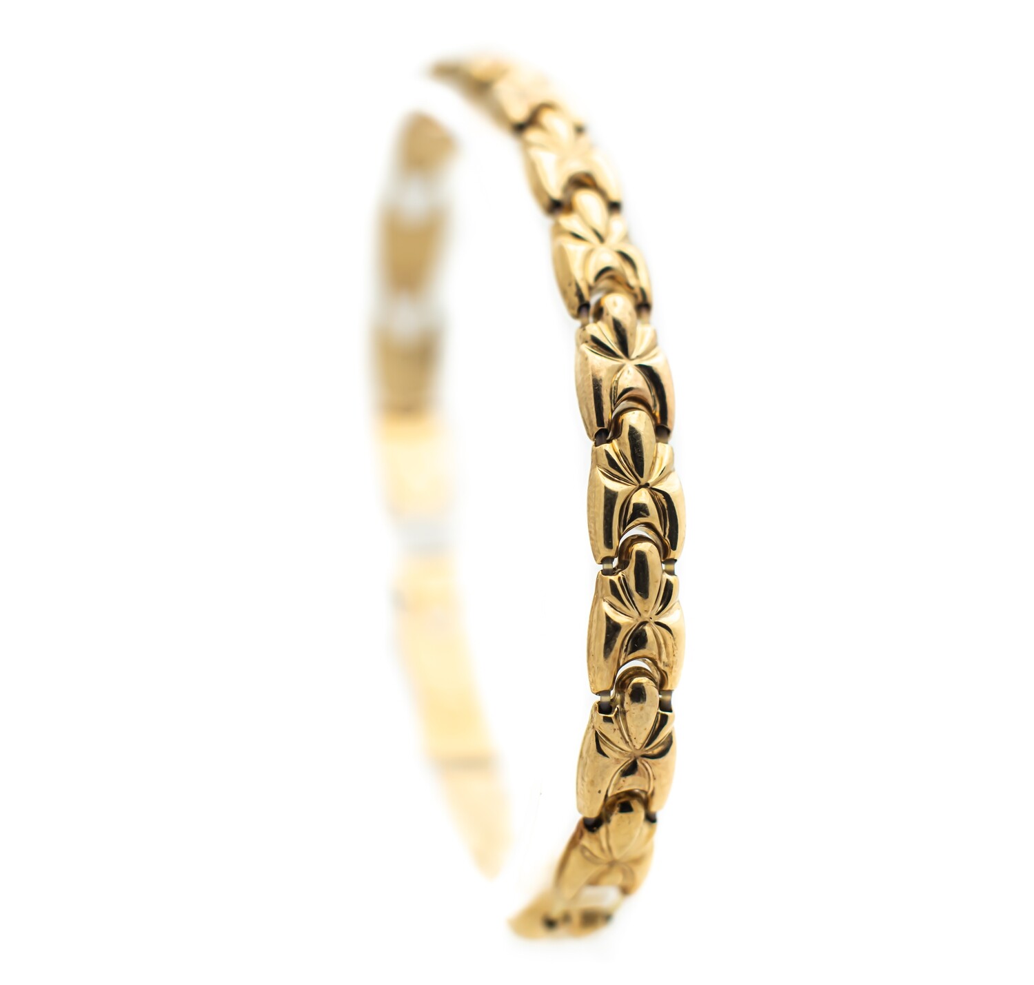 14K Gold Flexible Bracelet