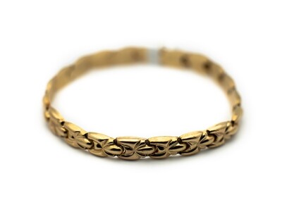 14K Gold Flexible Bracelet