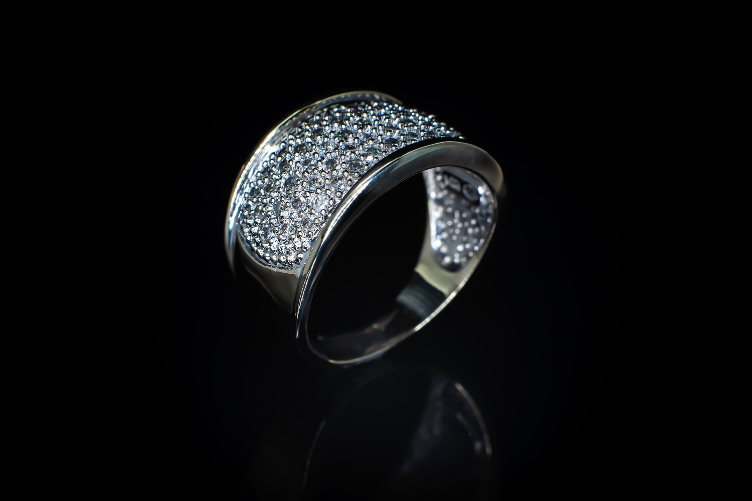 Two-Tone 14k Gold Diamond Ring