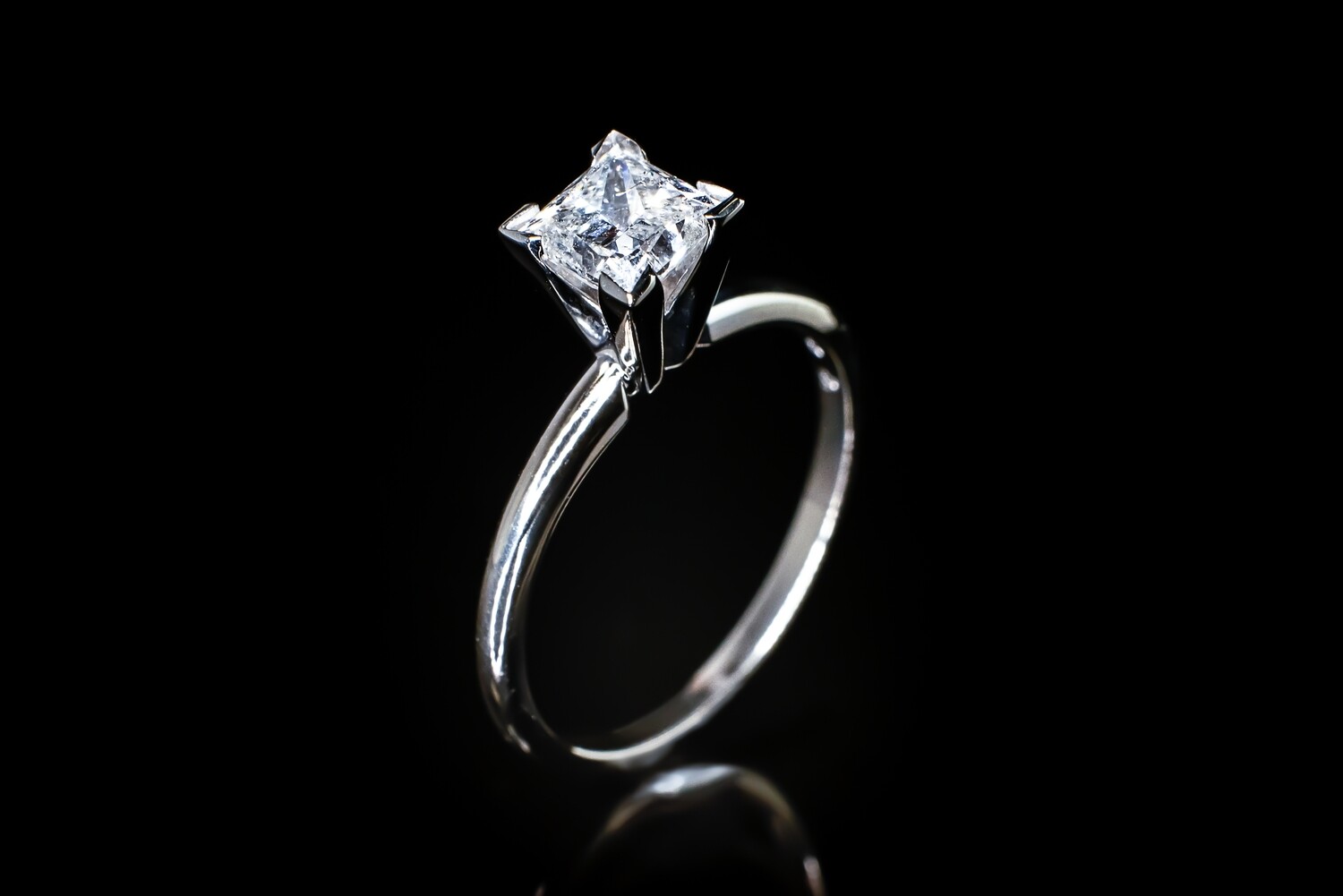 Princess Cut Solitaire Ring