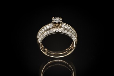 Soldered Wedding Set