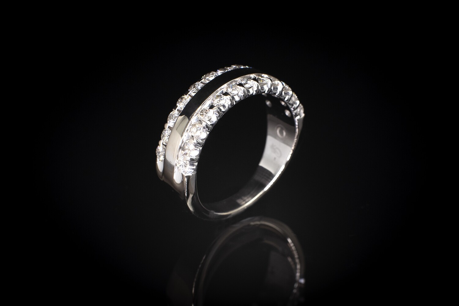 Channel Set Diamond Band