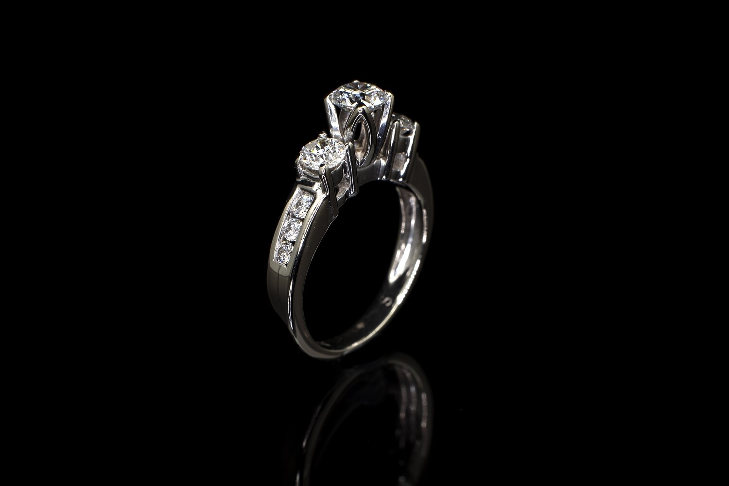 Diamond Cluster Accent Ring