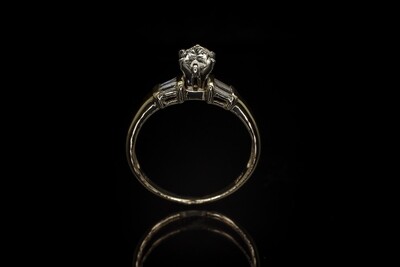 Marquise Cut Diamond Ring