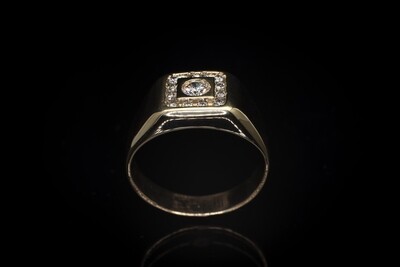 Channel Set Diamond Ring