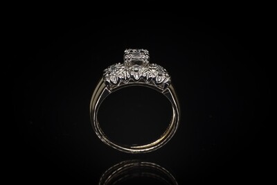 14k Gold Wedding Diamond Set