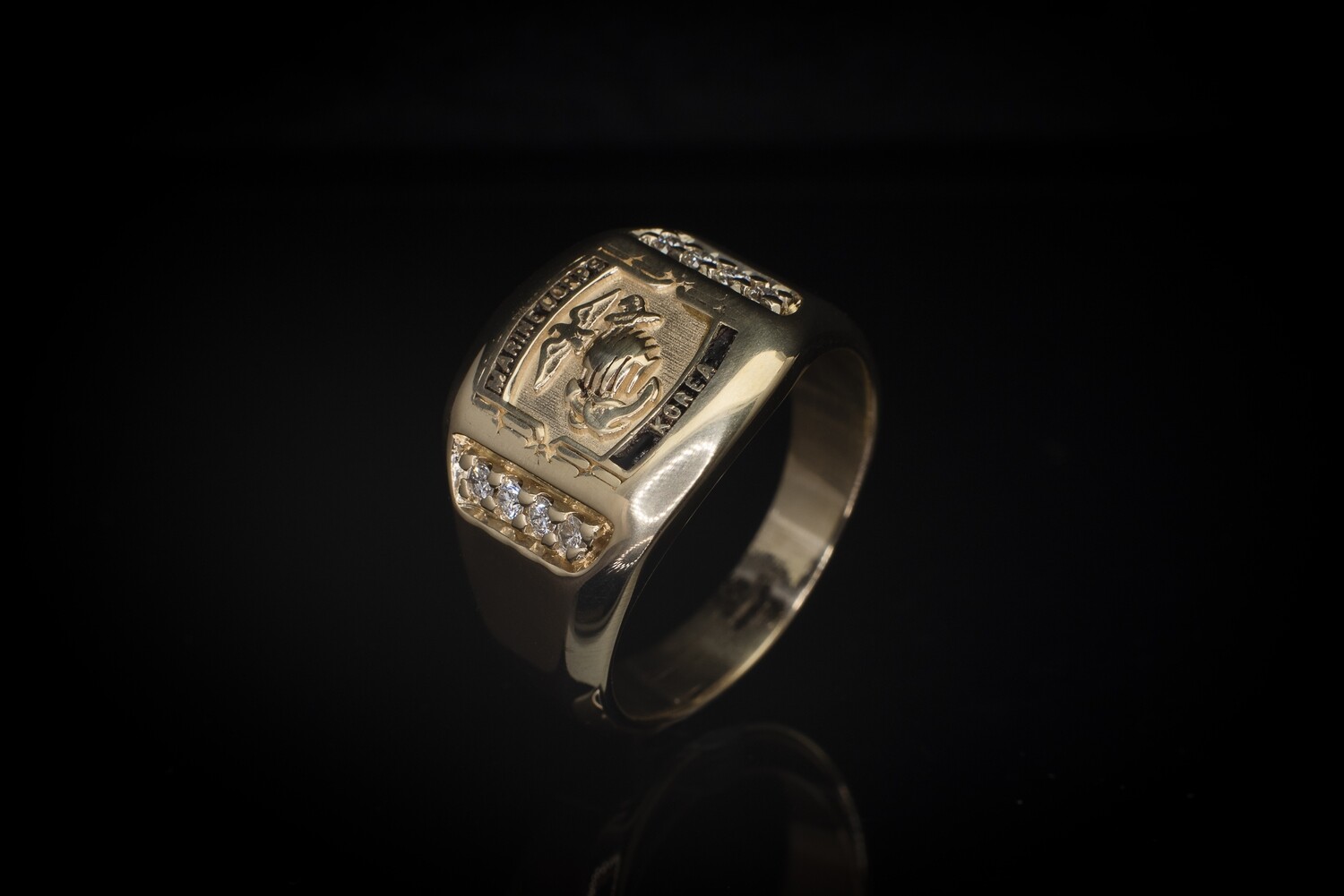 Marine Corps Diamond Ring