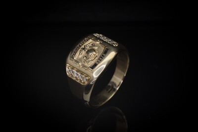 Marine Corps Diamond Ring