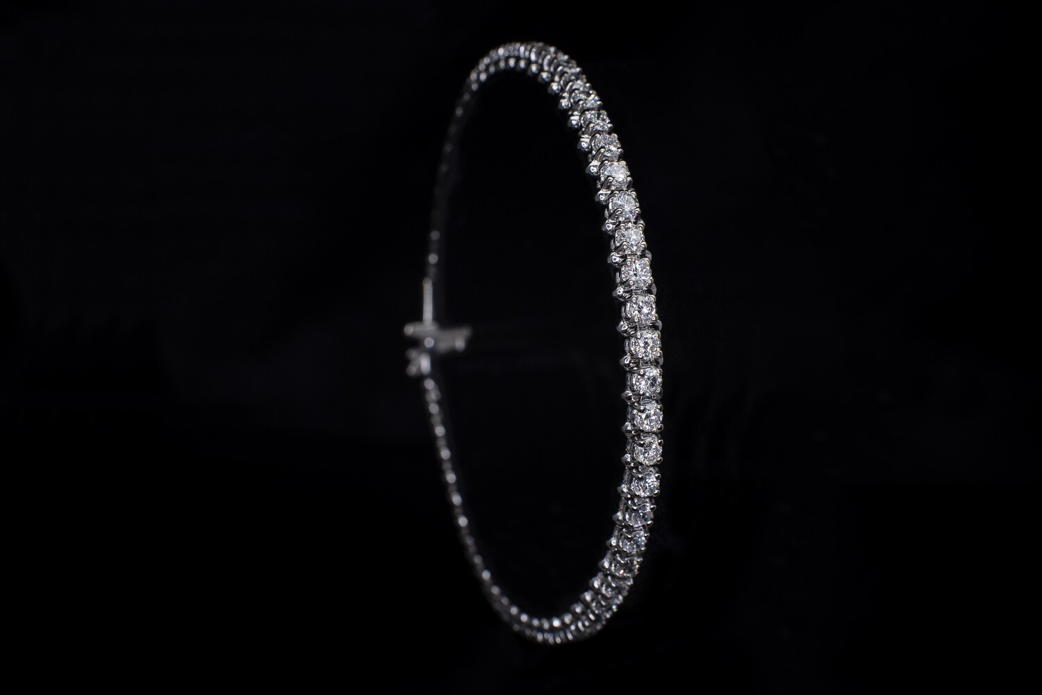 White Gold Diamond Tennis Bracelet