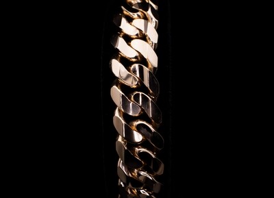 Yellow Gold Cuban Link Bracelet