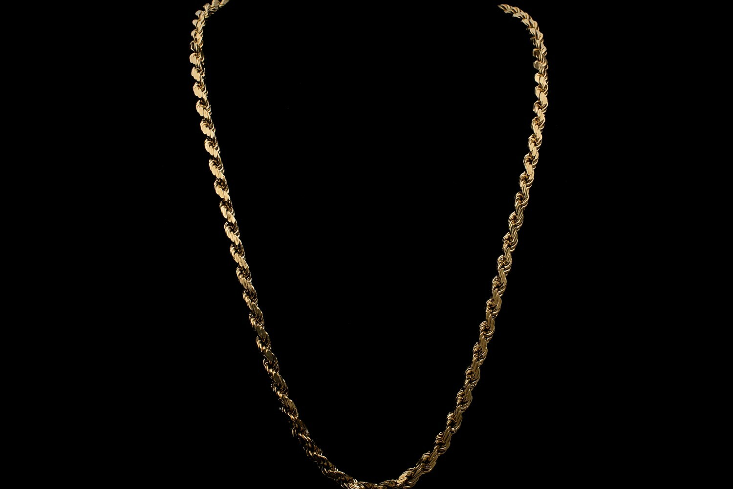 Yellow Gold Rope Chain