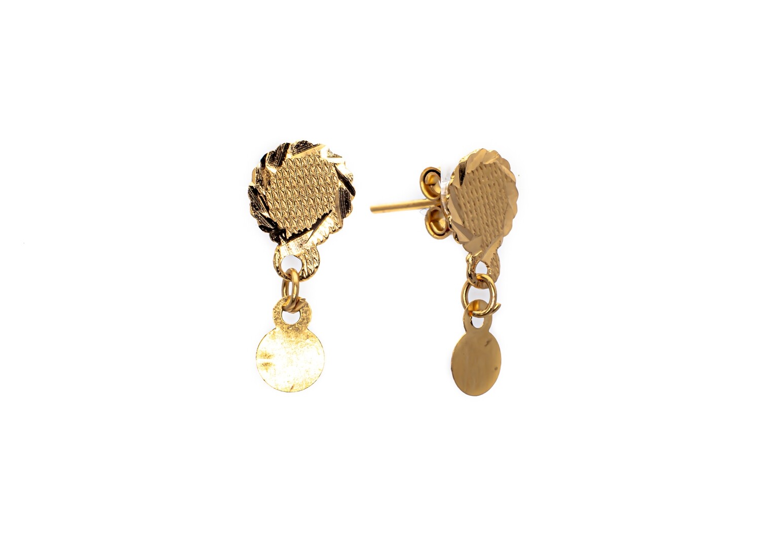 20k Gold Classic Earrings