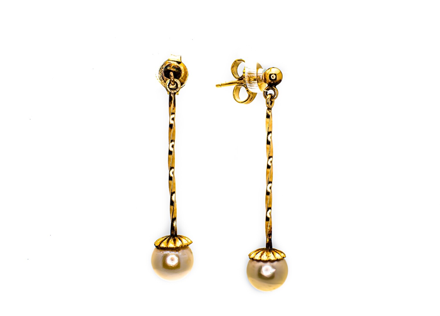 Pearl Gold Earrings